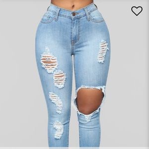 glistening jeans from fashion nova